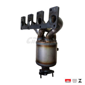 Catalisador com Coletor do motor GM Corsa Hatch e Sedan 1.0 Gasolina ou Flex 2002 a 2012