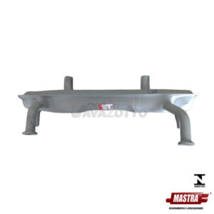 Escapamento Silencioso Motor VW Fusca 1300 1500 1600 1967 a 1986 Sem Pre Aquecimento