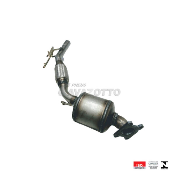 Catalisador com Cano Motor VW Gol 1.0 12v 3 Cilindros 2016 a 2020