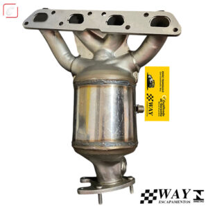 Catalisador com Coletor Fiat Grand Siena 1.6 16V Flex 2012 a 2018
