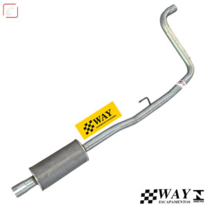 Escapamento Silencioso Intermediario Onix Hatch 1.0 12v 3 Cilindros 2019 em diante