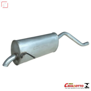 Escapamento Traseiro Citroen C3 1.0 6v 3 Cilindros Flex 2022 em diante