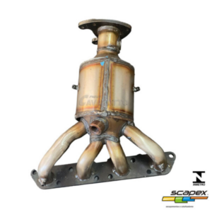 Catalisador com Coletor Fiat Grand Siena 1.6 16V Flex 2012 a 2018 